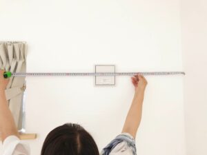 設置位置の寸法計測